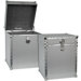 Embossed Steel Tall Cube Storage Trunk