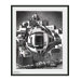 Balcony by Escher Framed Print - 25.5" x 21.75"