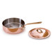 M'heritage Cuprinox Saute Pan with Lid
