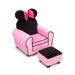 Minnie Mouse Kid's Chair and Ottoman Set
