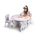 Disney Princess Kids 3 Piece Round Table and Chair Set