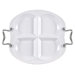 Cx Serving 4 Compartment Round Serving Tray
