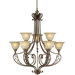 9 Light Chandelier