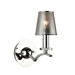 Brera One Light Wall Sconce in Chrome