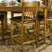 Blue Ridge Retreat Counter Stool In Distressed Chestnut Oak (Set of 2)