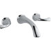 Addison Wall Mounted Bathroom Faucet with Double Lever Handles