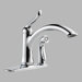 Linden Single Handle Centerset Kitchen Faucet with Spray