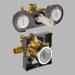 Jetted Shower On / Off Rough-In Valve