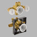 Jetted Shower 6-Setting Rough-In Valve with Extra Outlet