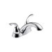 Classic Double Handle Centerset Bathroom Faucet