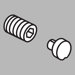 Addison Button Cover and Screw (Set of 2)