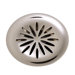 Flower Decorative 1.25" Grid Bathroom Sink Drain