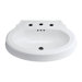 Leighton Bathroom Sink with 4" Center
