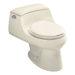 San Raphael One-Piece Round-Front Toilet in Almond