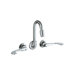 Triton Wall Mounted Sink Faucet with Double Lever Handles
