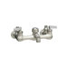 Knoxford Wall Mounted Sink Faucet with Loose Key Stops and Double Lever Handle