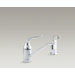 Coralais Single-Handle Kitchen Sink Faucet, 10" Swing Spout and Sidespray