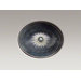 Serpentine Bronze Design on Caxton Undercoutner Bathroom Sink