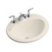 Pennington Self Rimming Bathroom Sink with 8" Centers