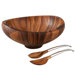 Butterfly Salad Bowl and Server Set