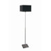 One Light Floor Lamp in Black
