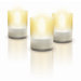 Six Light Candle Light in Transparent