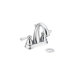 Kingsley Two Handle Centerset High Arc Bathroom Faucet