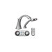 Voss High Arc Roman Tub Faucet