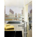 Ninety Degree One Handle Centerset Low Arc Bathroom Faucet