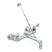 M-Dura Garage Faucet with Threaded Spout, Vacuum Breaker and Double Lever Handle