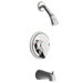 Commercial Posi-Temp Pressure Balance Tub and Shower Faucet