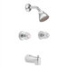 Chateau Dual Control Tub and Shower Faucet Trim