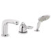 Solaris E Single Handle Dual Function Roman Tub Faucet and Hand Shower
