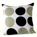 Checkers Cushion in Ecru