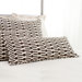 Neutral Territory Links Double Boudoir Decorative Pillow in Tobacco