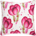 Bright Stuff Happy Poppies 26" Decorative Pillow in Pink