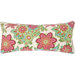 Shalini Double Boudoir Pillow in Ivory / Raspberry