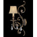 Verona One Light Wall Sconce in Veronese Gold