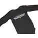 Daddys Little Wingman Bodysuit with Long Sleeve in Black