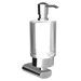 HansaRonda Liquid Soap Dispenser with Glass in Chrome