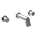 Hansastela Wall Mounted Bathroom Faucet with Push Handle