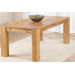 Madrid Chunky Solid Oak Dining Table