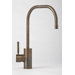 Fulton One Handle Single Hole Kitchen Faucet with Built-In Diverter and Lever Handle
