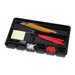 Drawer Organizer Tray, 9 Comp., 14"Wx9-3/8"Dx1-1/4"H, Black