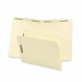 Fastener Fldr, w/2-Ply Tab, 1 Fstnr, Straight Tab, Ltr, 50/BX, MA