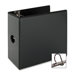 Slant Ring View Binder, 5" Capacity, 8-1/2"x11", Black