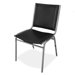 Stacking Chairs with Metal Leg
