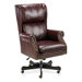 Traditional High-Back Office Chair with Arms