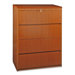 88000 Series 36" Four Drawer Lateral File, Cherry