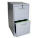 23" File/File Mobile Pedestal Files, Light gray